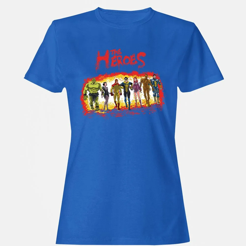 Women's T-Shirt - W5HHP1VY - Royal - 14