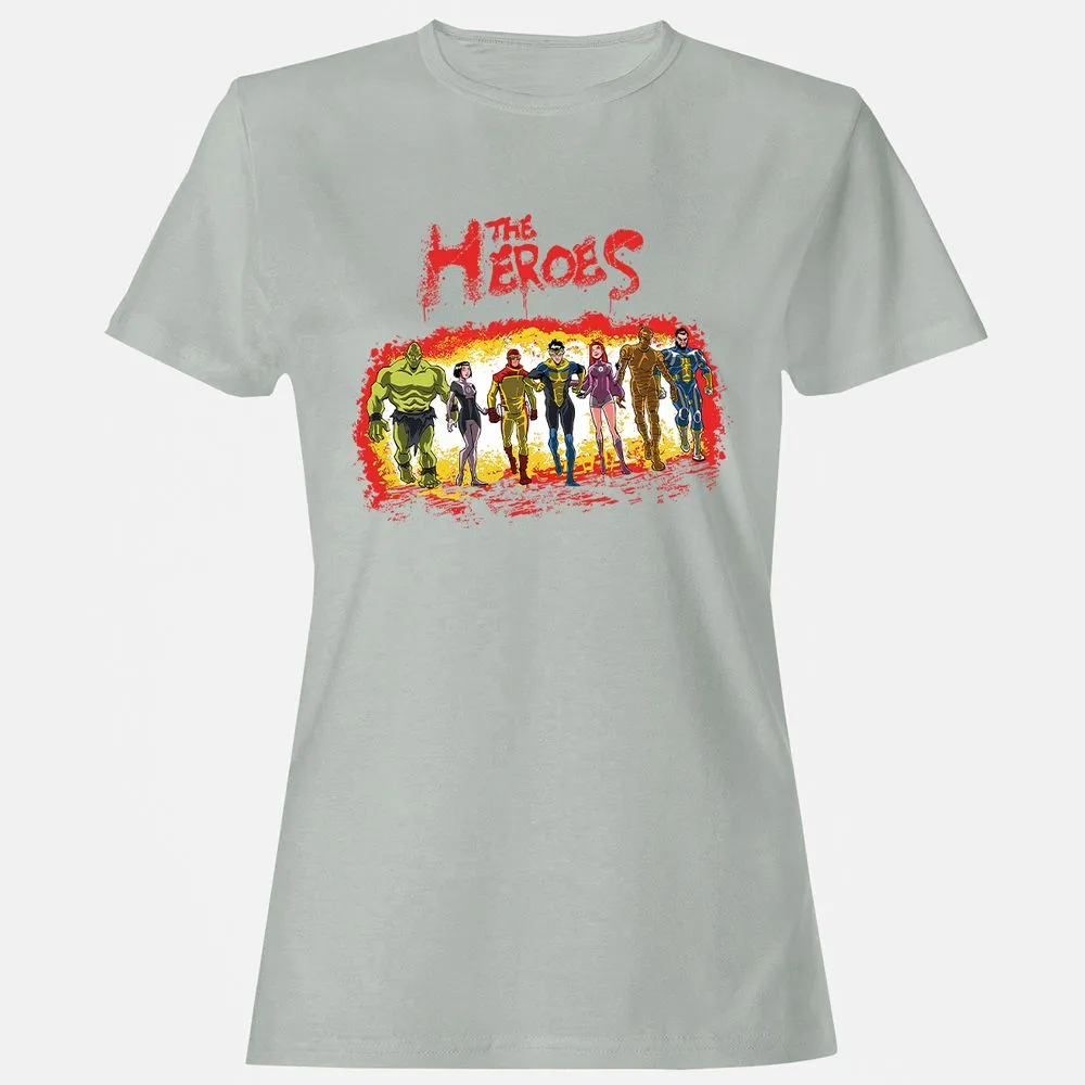 Women's T-Shirt - W5HHP1VY - Ash - 2