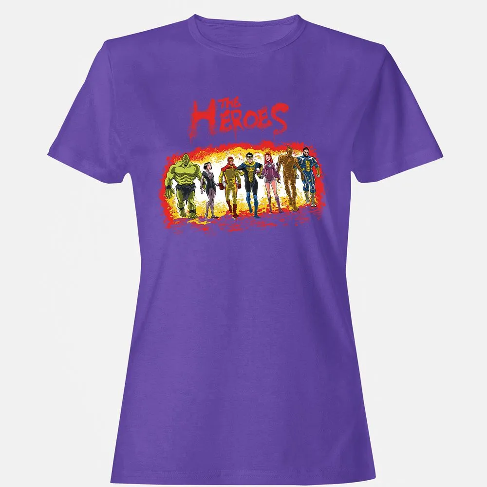 Women's T-Shirt - W5HHP1VY - Purple - 12