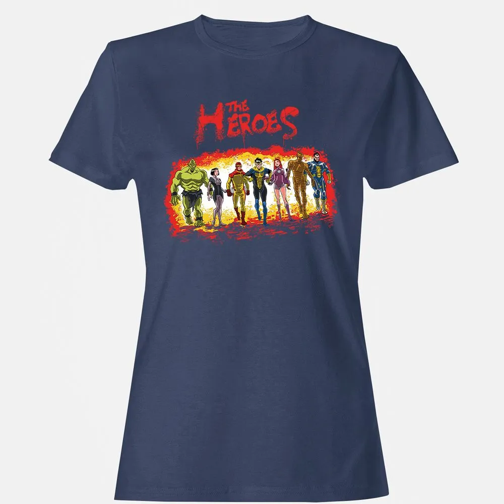 Women's T-Shirt - W5HHP1VY - Navy - 10
