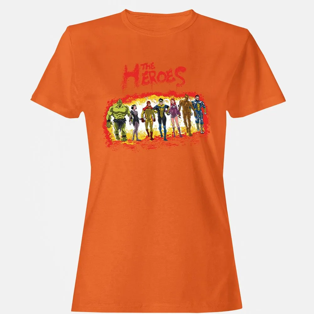 Women's T-Shirt - W5HHP1VY - Orange - 11