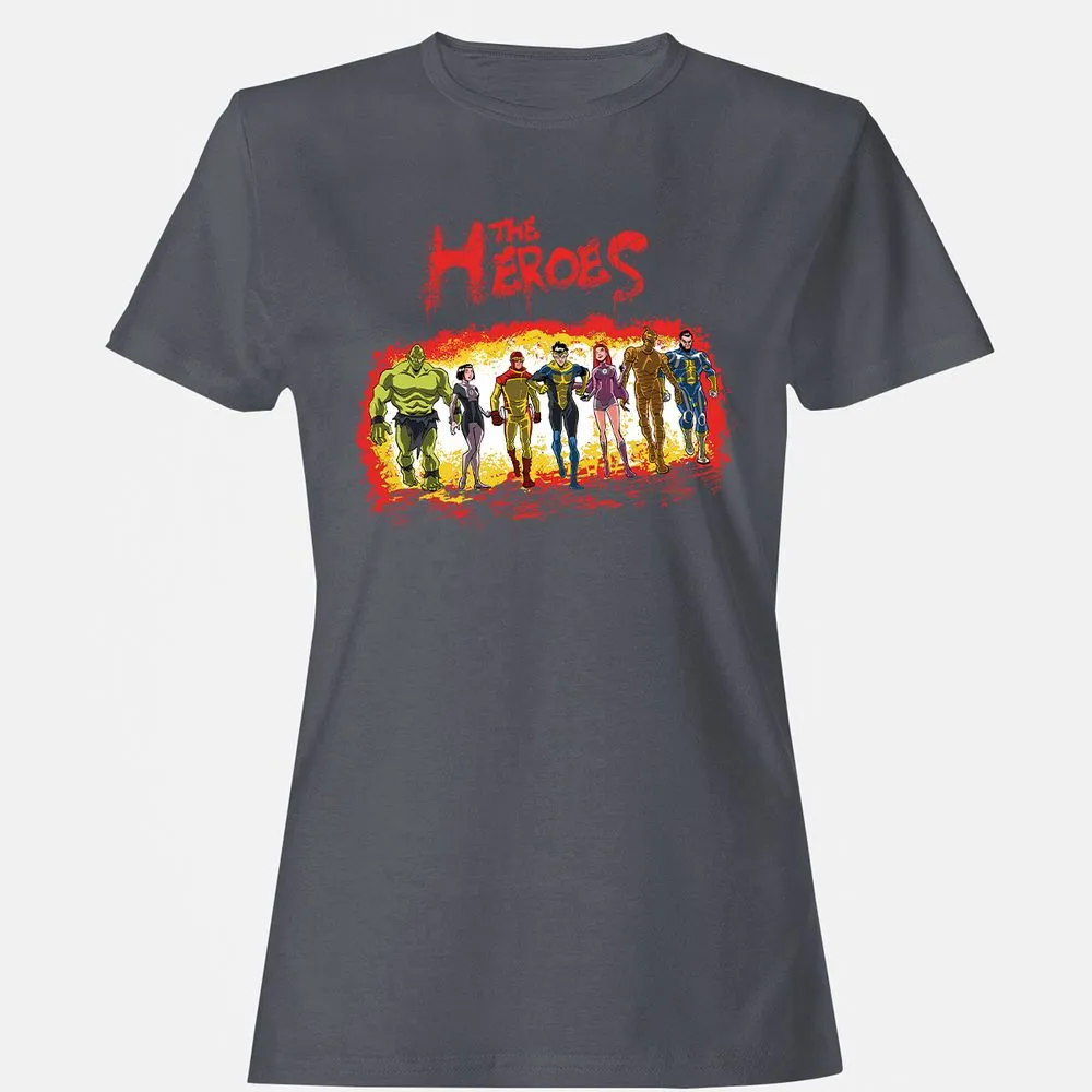 Women's T-Shirt - W5HHP1VY - Dark Heather - 5