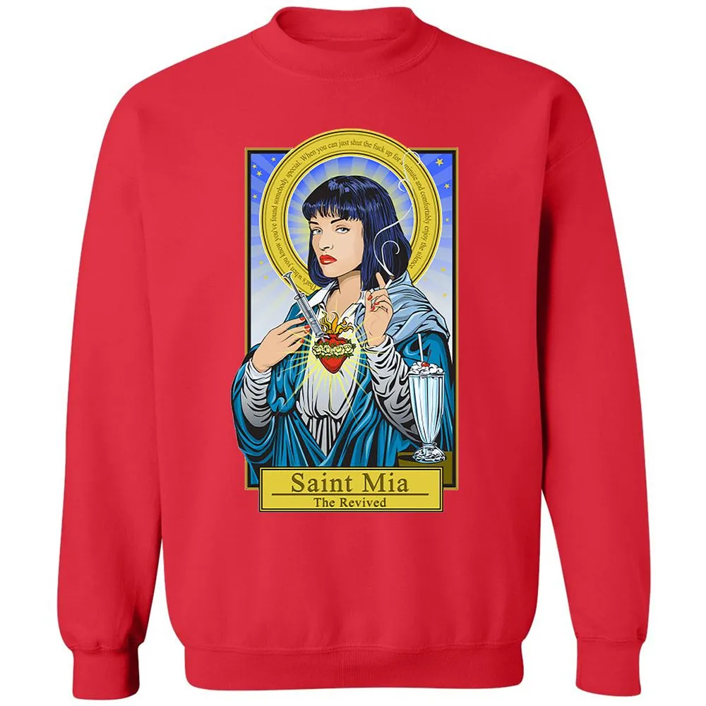 Classic Unisex Sweatshirt - Y8E346ZF - Red - 5