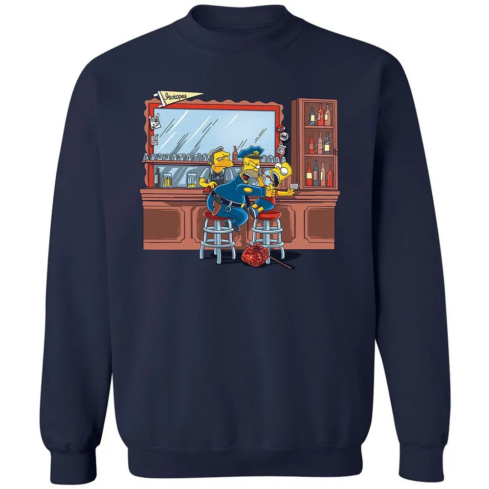 Classic Unisex Sweatshirt - LLYXTNHY - Navy - 2