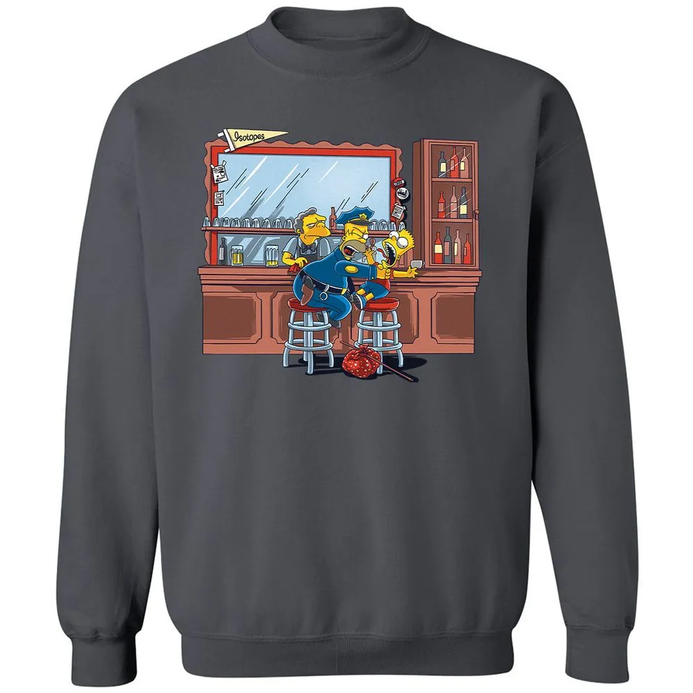 Classic Unisex Sweatshirt - LLYXTNHY - Charcoal - 7
