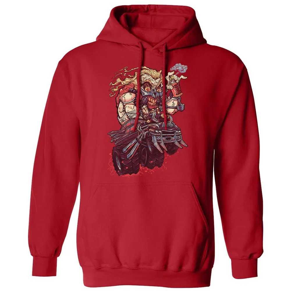 Classic Unisex Hoodie - FSU7XQ1Y - Red - 5