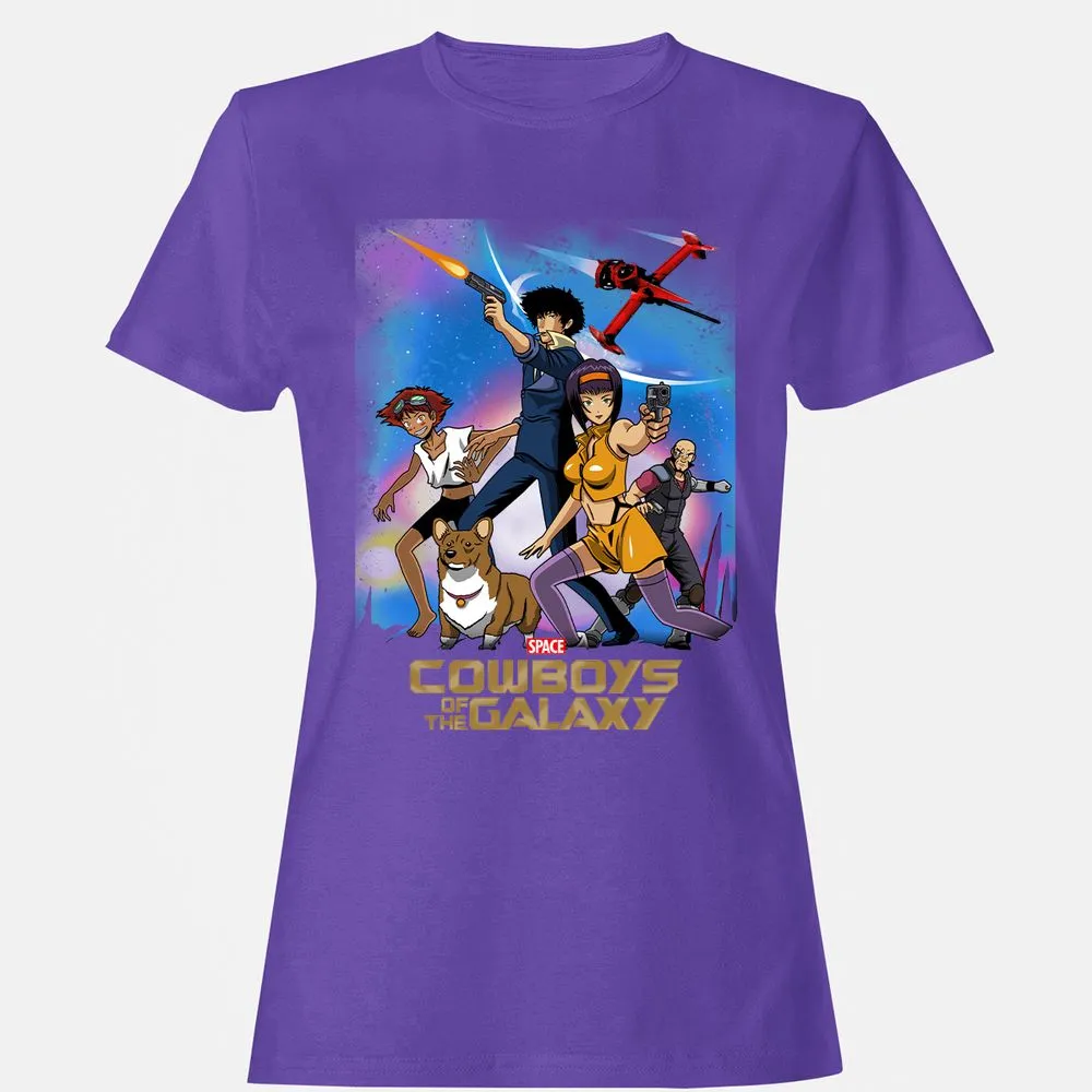 Women's T-Shirt - EEFAU4G6 - Purple - 12