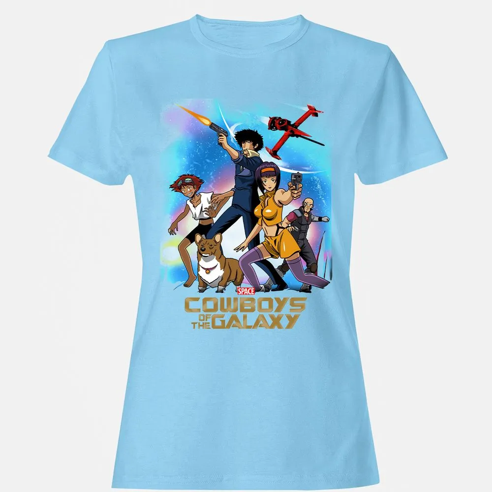 Women's T-Shirt - EEFAU4G6 - Light Blue - 8