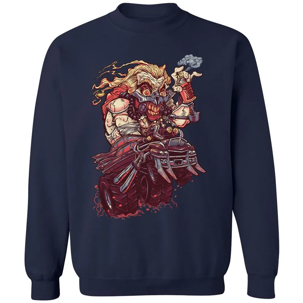 Classic Unisex Sweatshirt - CK3YUQ82 - Navy - 2
