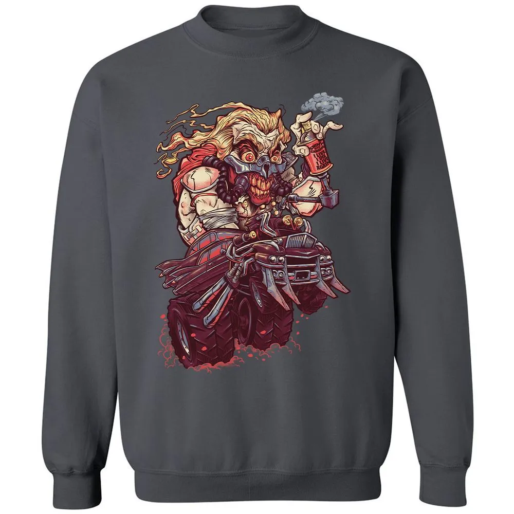 Classic Unisex Sweatshirt - CK3YUQ82 - Charcoal - 7
