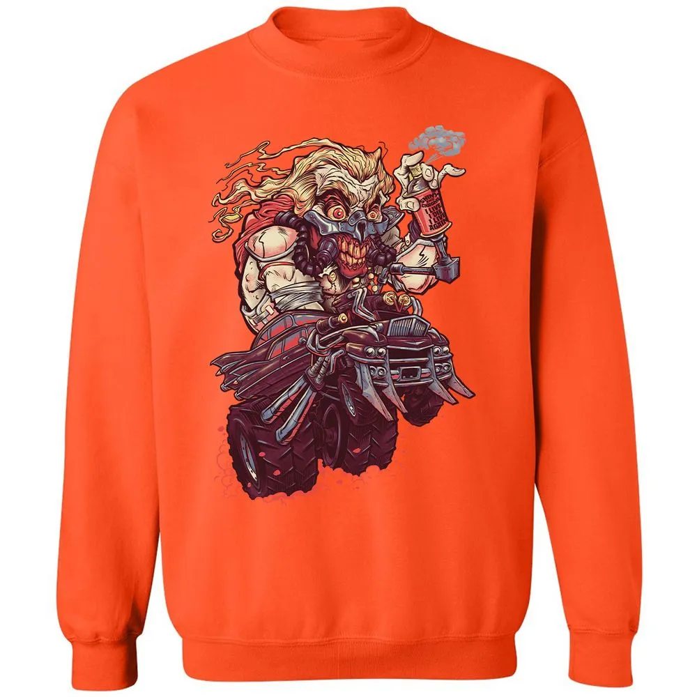Classic Unisex Sweatshirt - CK3YUQ82 - Orange - 10