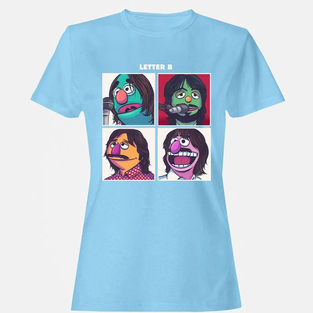 Women's T-Shirt - 197H5XBG - Light Blue - 8