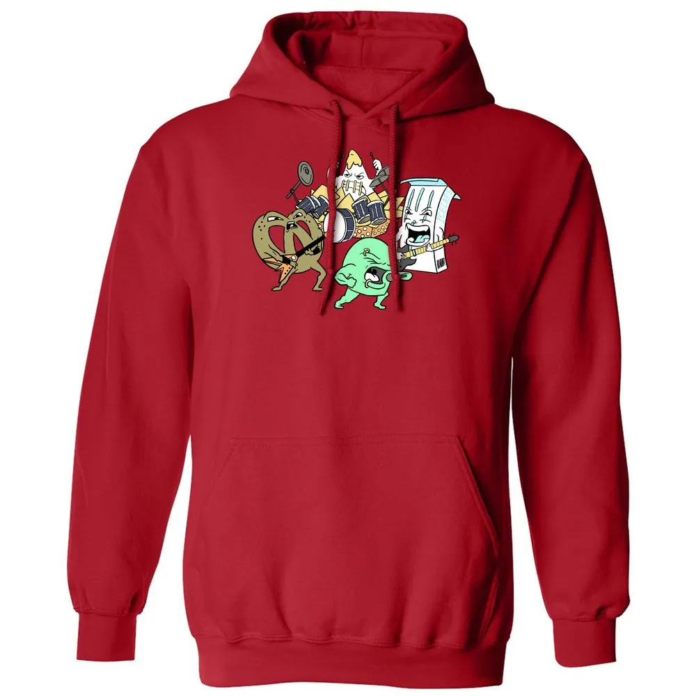 Classic Unisex Hoodie - DQPX8V4T - Red - 5