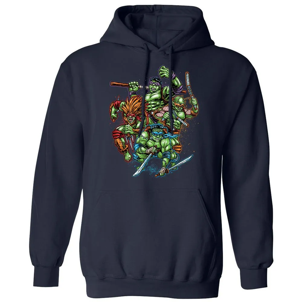 Classic Unisex Hoodie - QHNNSCQ4 - Navy - 2
