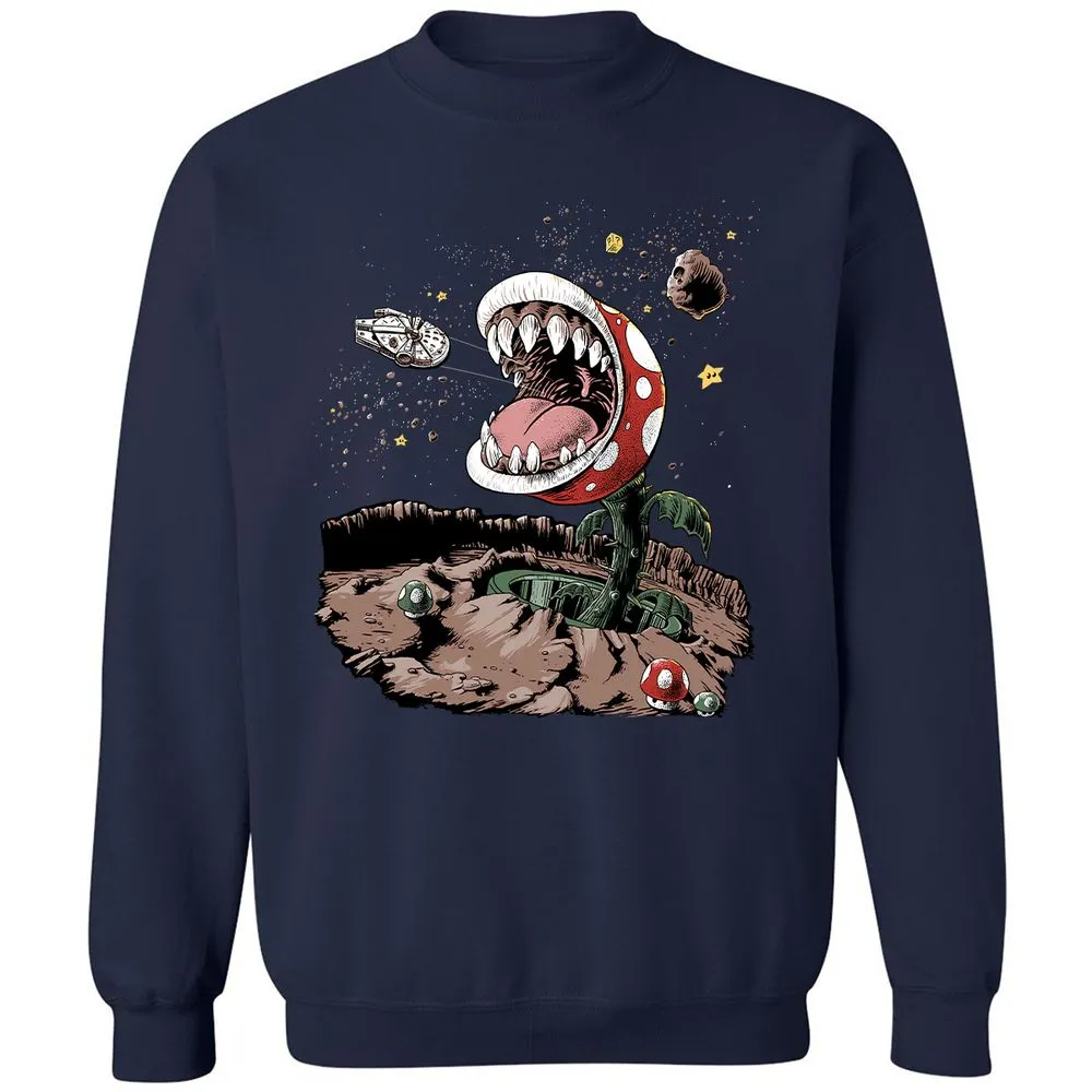 Classic Unisex Sweatshirt - X3HTQWS6 - Navy - 2