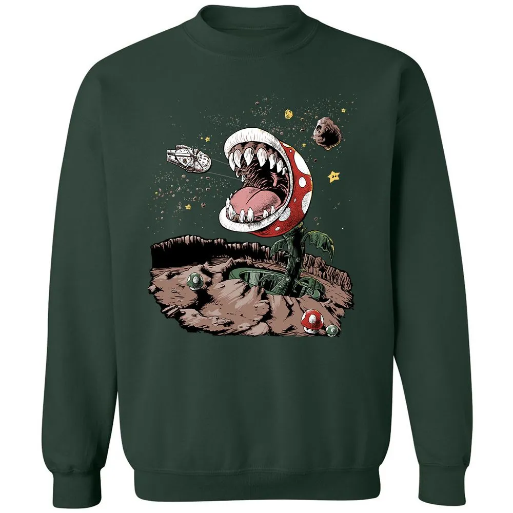 Classic Unisex Sweatshirt - X3HTQWS6 - Forest Green - 4