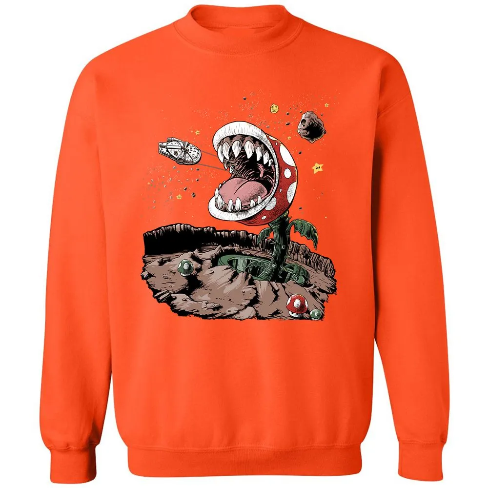 Classic Unisex Sweatshirt - X3HTQWS6 - Orange - 10