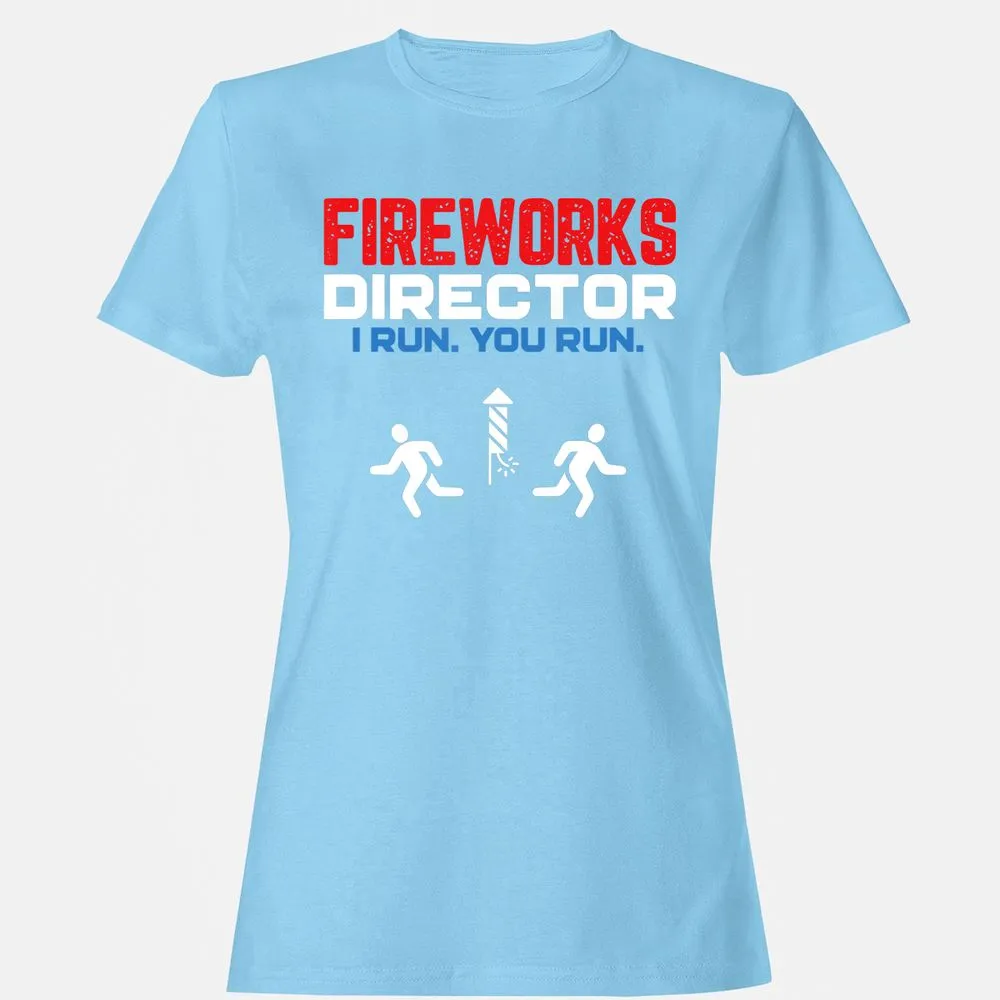 Women's T-Shirt - FU4KUHHQ - Light Blue - 8