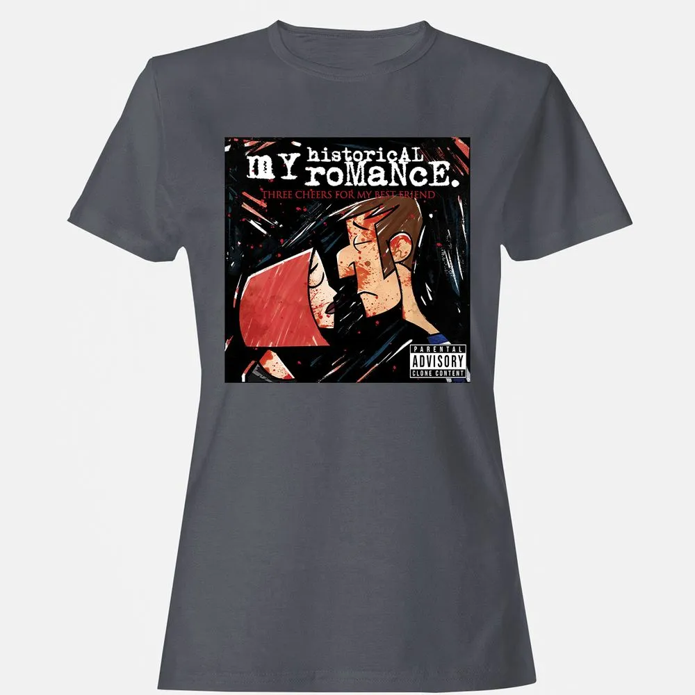 Women's T-Shirt - V9F8BXUR - Dark Heather - 5