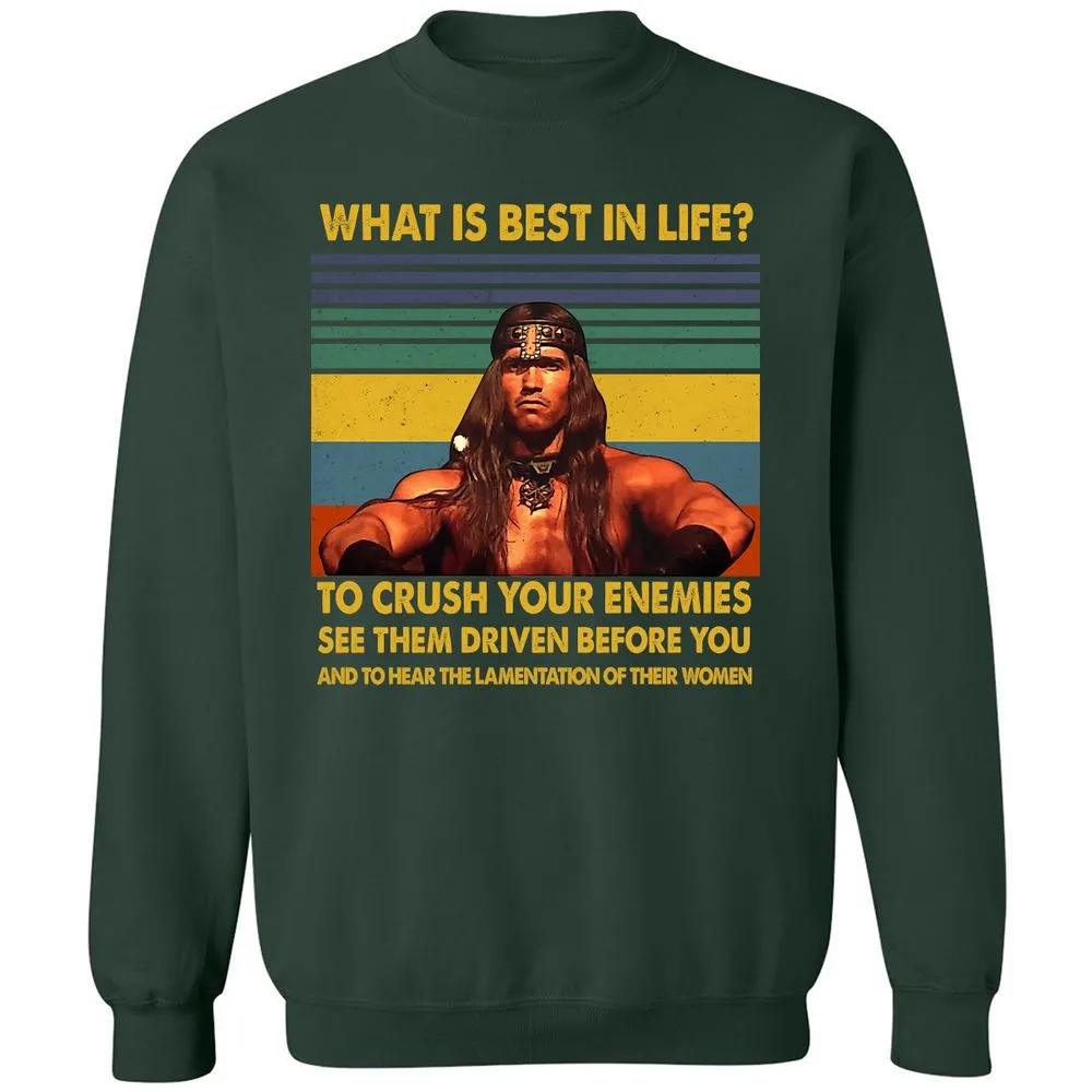 Classic Unisex Sweatshirt - W3E3MYHB - Forest Green - 4