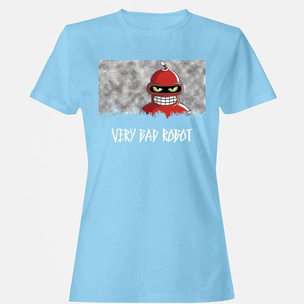 Women's T-Shirt - XTUFMZR7 - Light Blue - 8