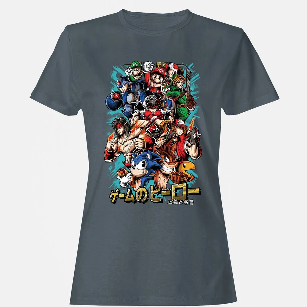 Women's T-Shirt - D5XTD25L - Charcoal - 3