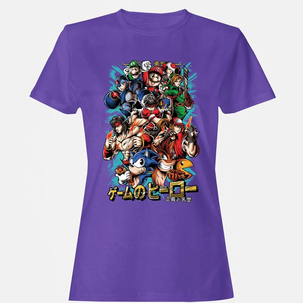 Women's T-Shirt - D5XTD25L - Purple - 12