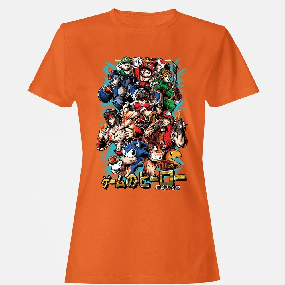 Women's T-Shirt - D5XTD25L - Orange - 11