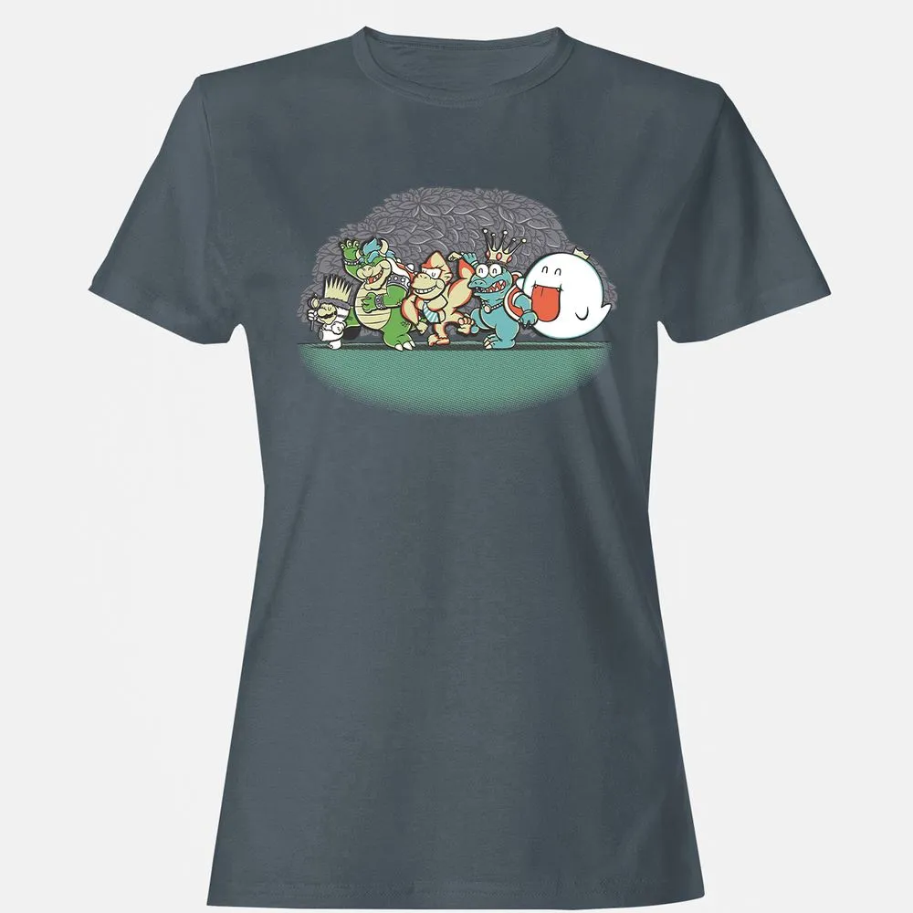 Women's T-Shirt - L663H7BJ - Charcoal - 3