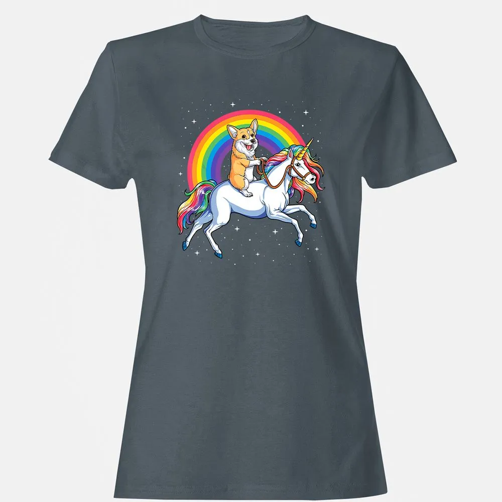 Women's T-Shirt - QVYRL5DG - Charcoal - 3