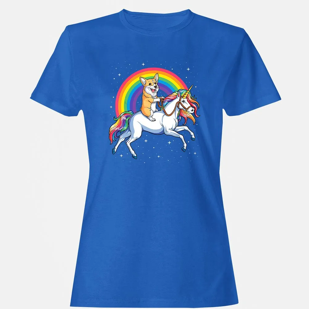 Women's T-Shirt - QVYRL5DG - Royal - 14