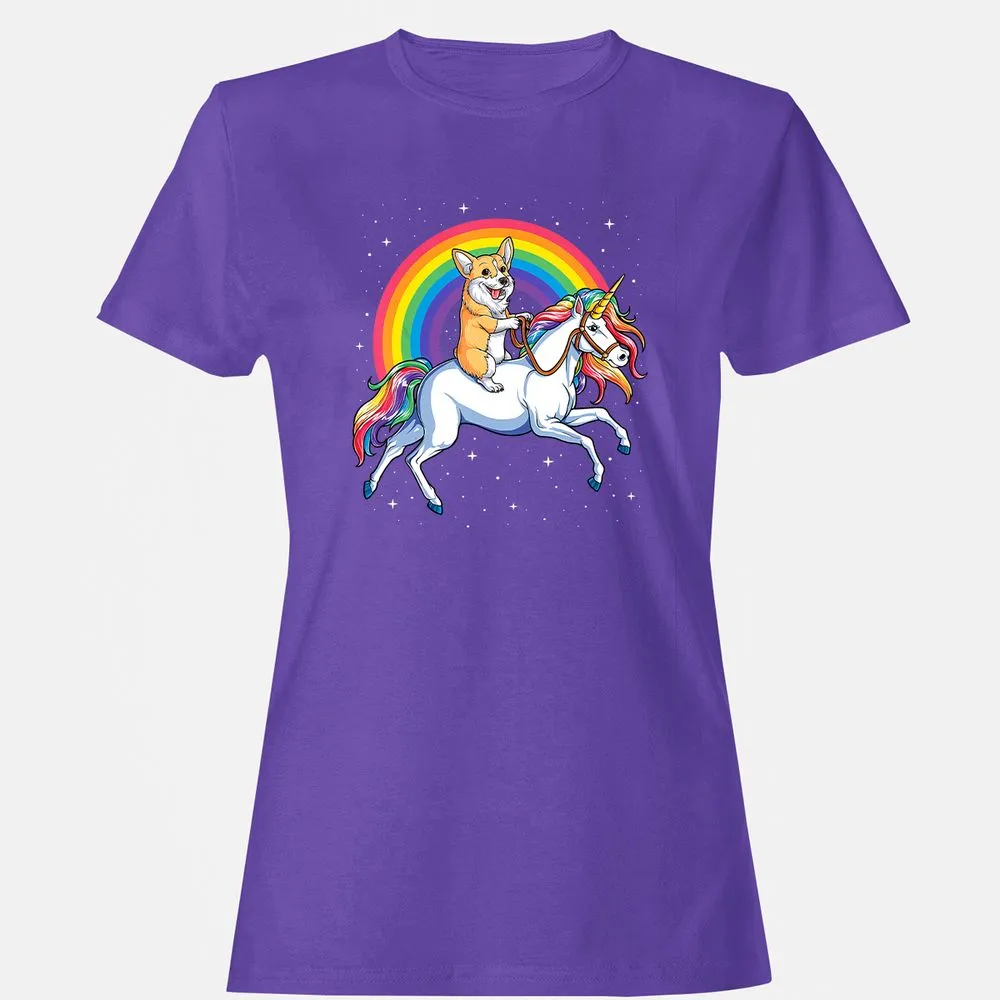 Women's T-Shirt - QVYRL5DG - Purple - 12