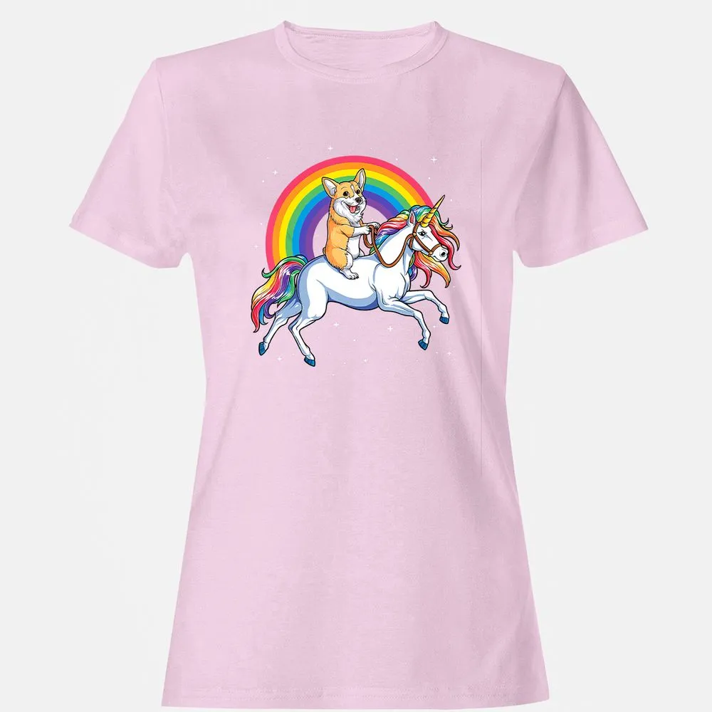 Women's T-Shirt - QVYRL5DG - Light Pink - 9