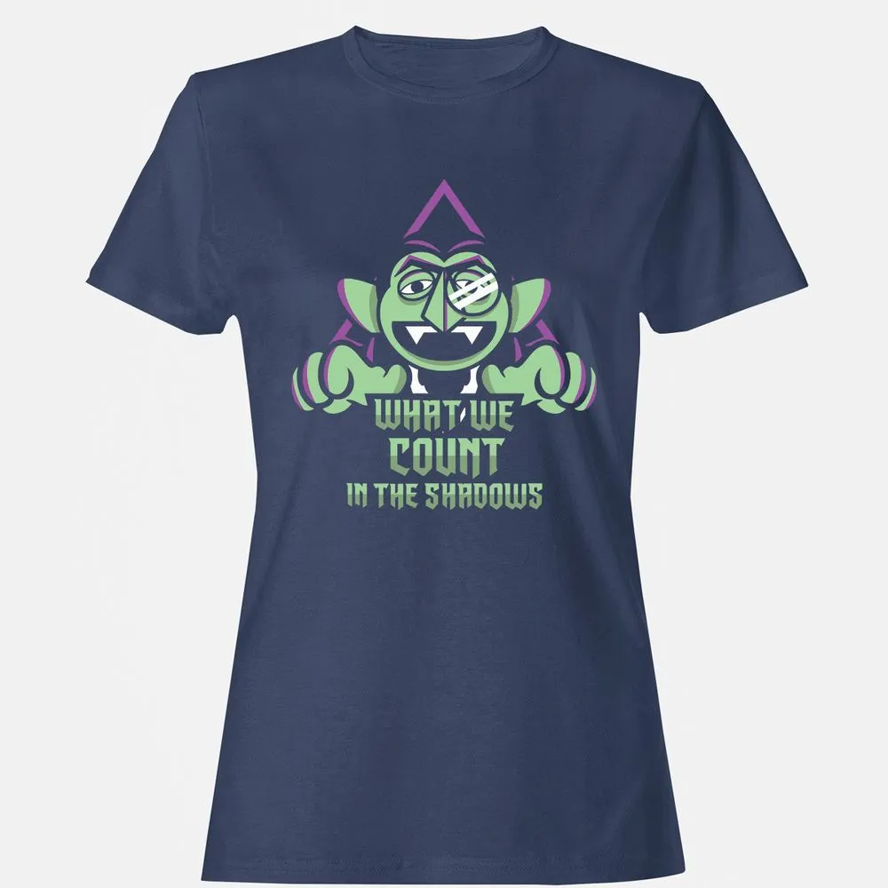 Women's T-Shirt - 11L7R1VQ - Navy - 10