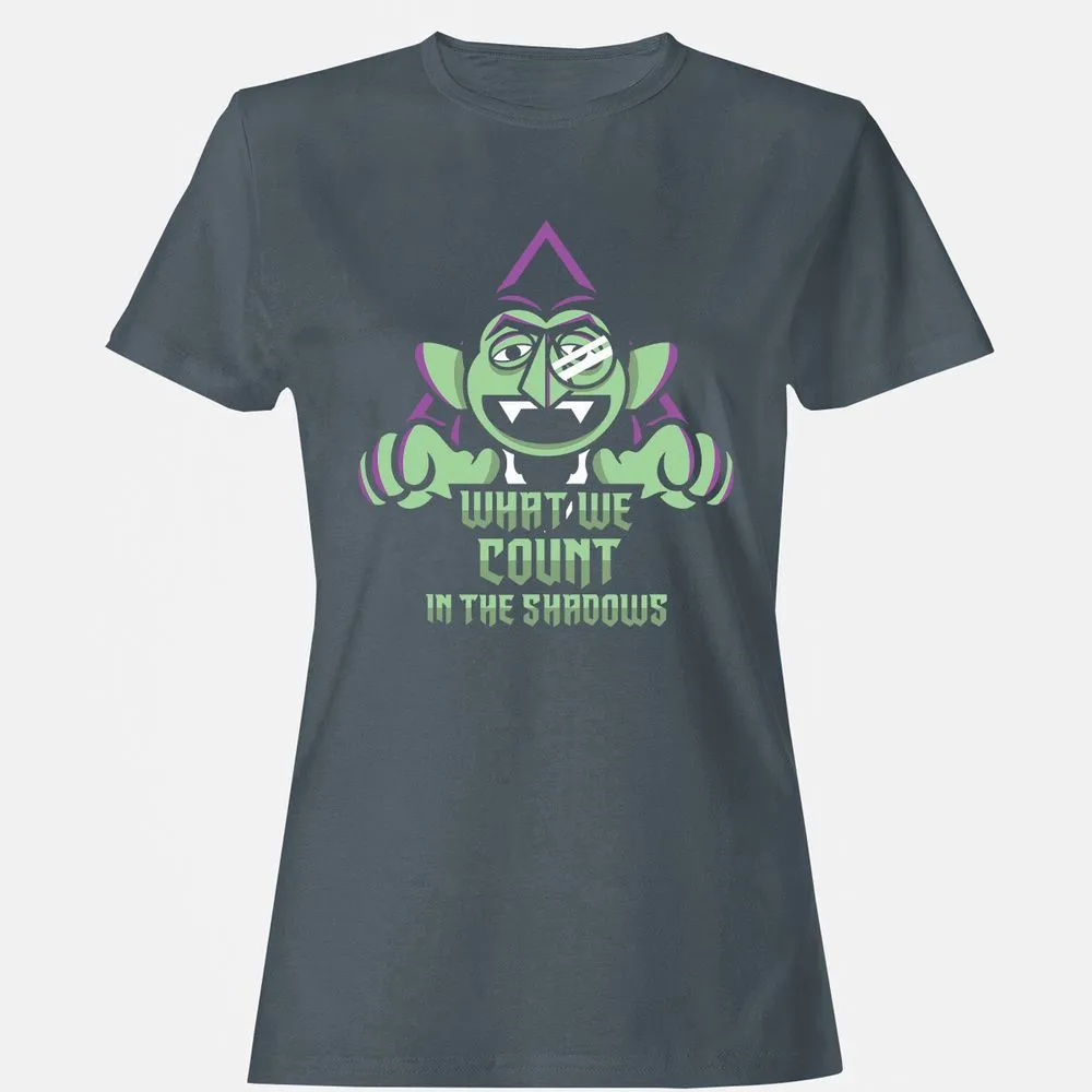 Women's T-Shirt - 11L7R1VQ - Charcoal - 3