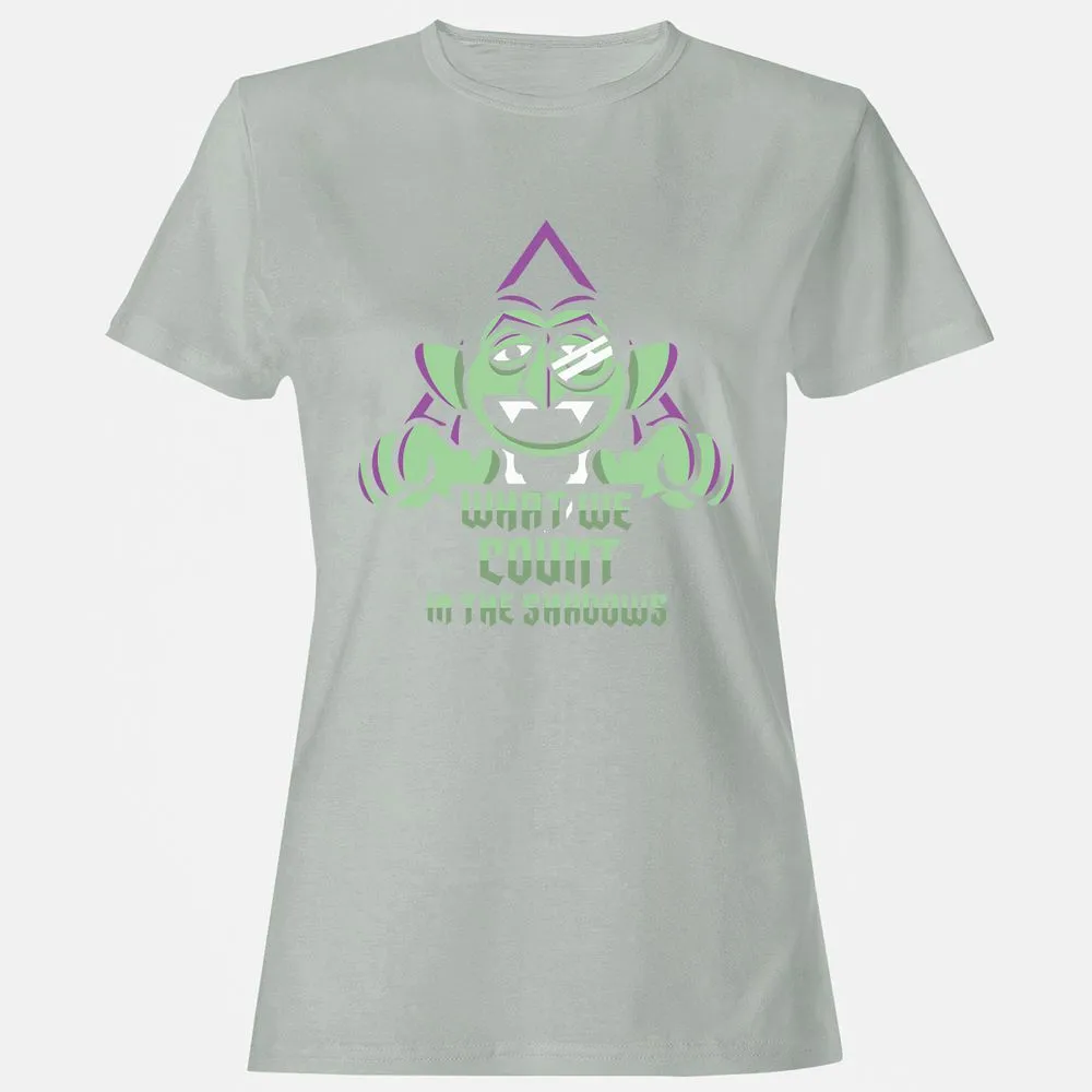Women's T-Shirt - 11L7R1VQ - Ash - 2