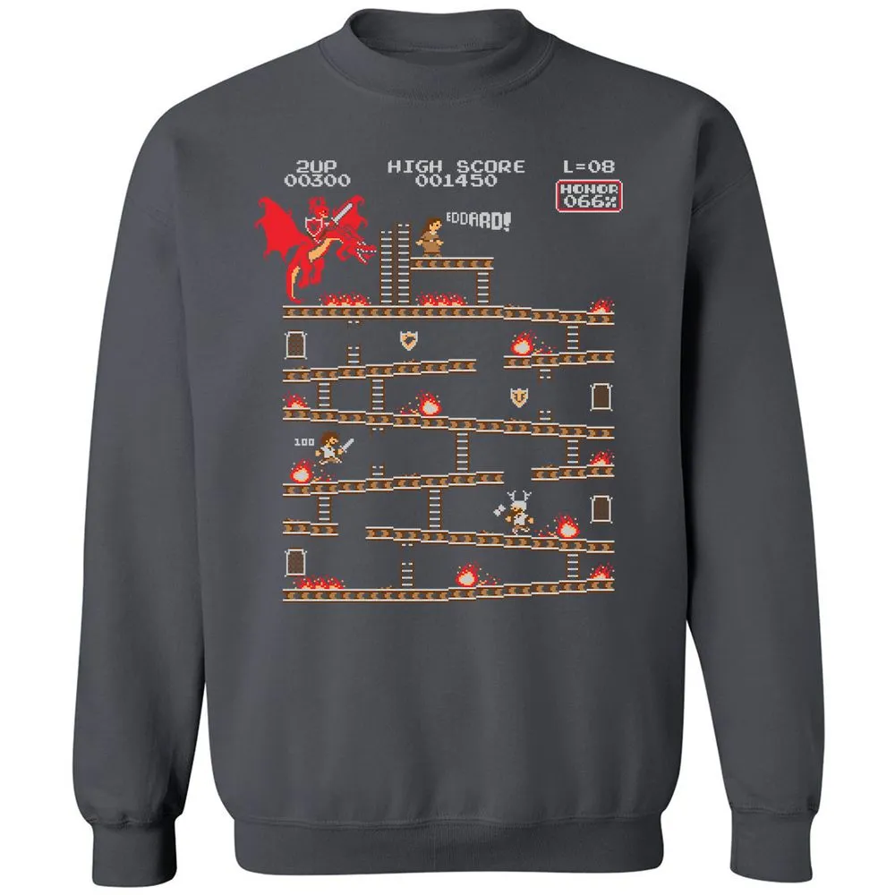 Classic Unisex Sweatshirt - 1WLPTAP2 - Charcoal - 7