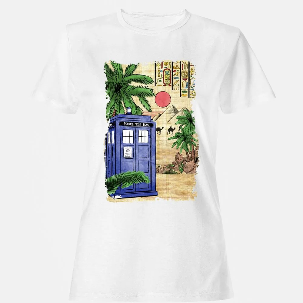 Women's T-Shirt - TXEWUJCD - White - 16