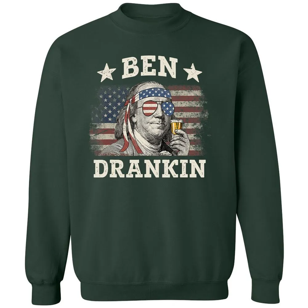 Classic Unisex Sweatshirt - G4BLBP9Z - Forest Green - 4