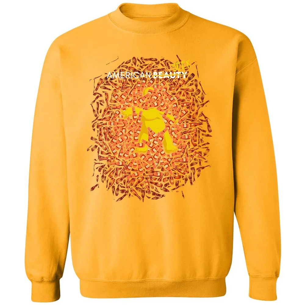 Classic Unisex Sweatshirt - KQEU8CWX - Gold - 11
