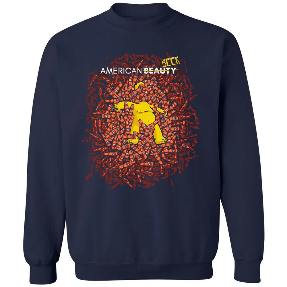 Classic Unisex Sweatshirt - KQEU8CWX - Navy - 2