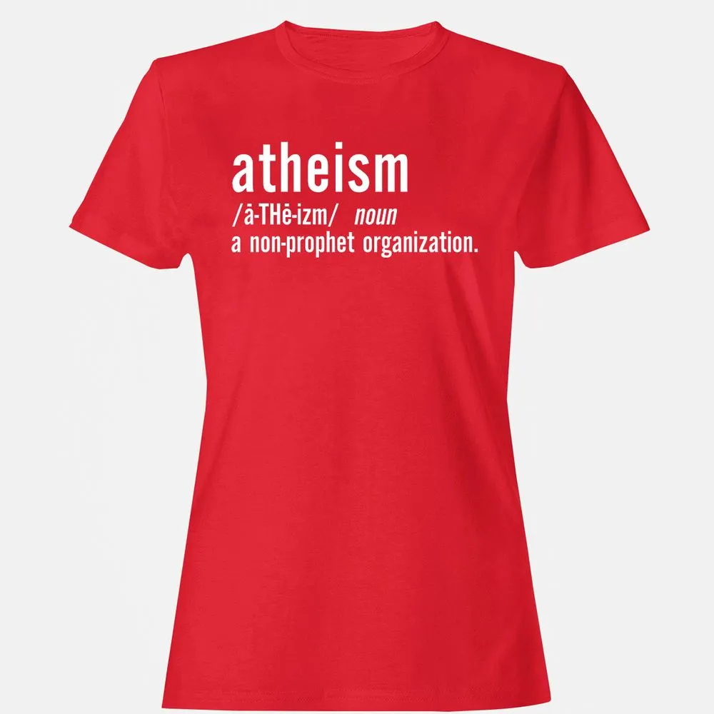 Women's T-Shirt - WEVD6UQJ - Red - 13