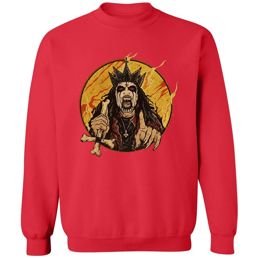 Classic Unisex Sweatshirt - RXMCG8RT - Red - 5