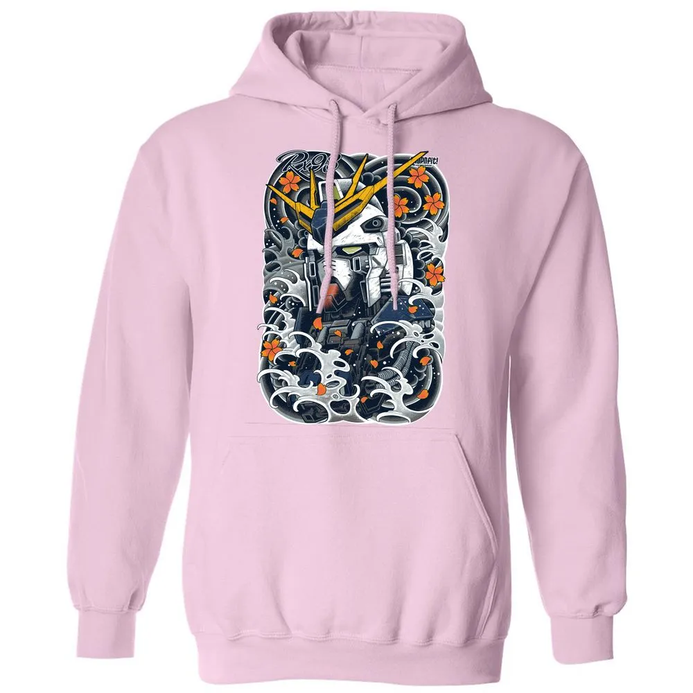 Classic Unisex Hoodie - MDS1H3Z4 - Light Pink - 3