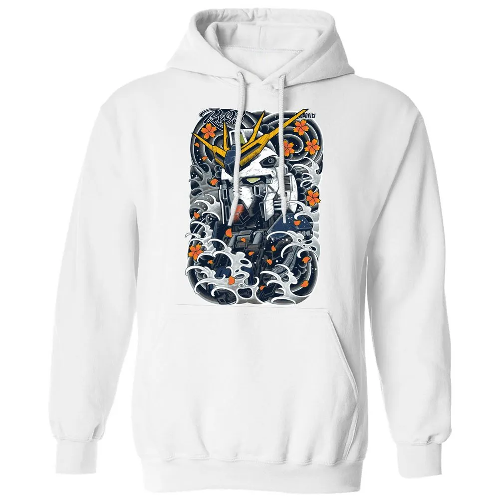 Classic Unisex Hoodie - MDS1H3Z4 - White - 11