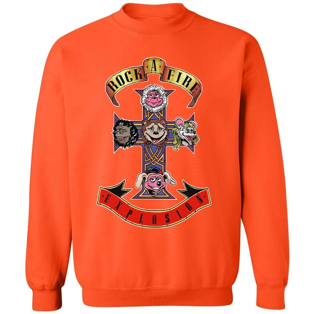 Classic Unisex Sweatshirt - RCQJ631A - Orange - 10