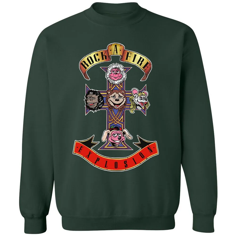Classic Unisex Sweatshirt - RCQJ631A - Forest Green - 4