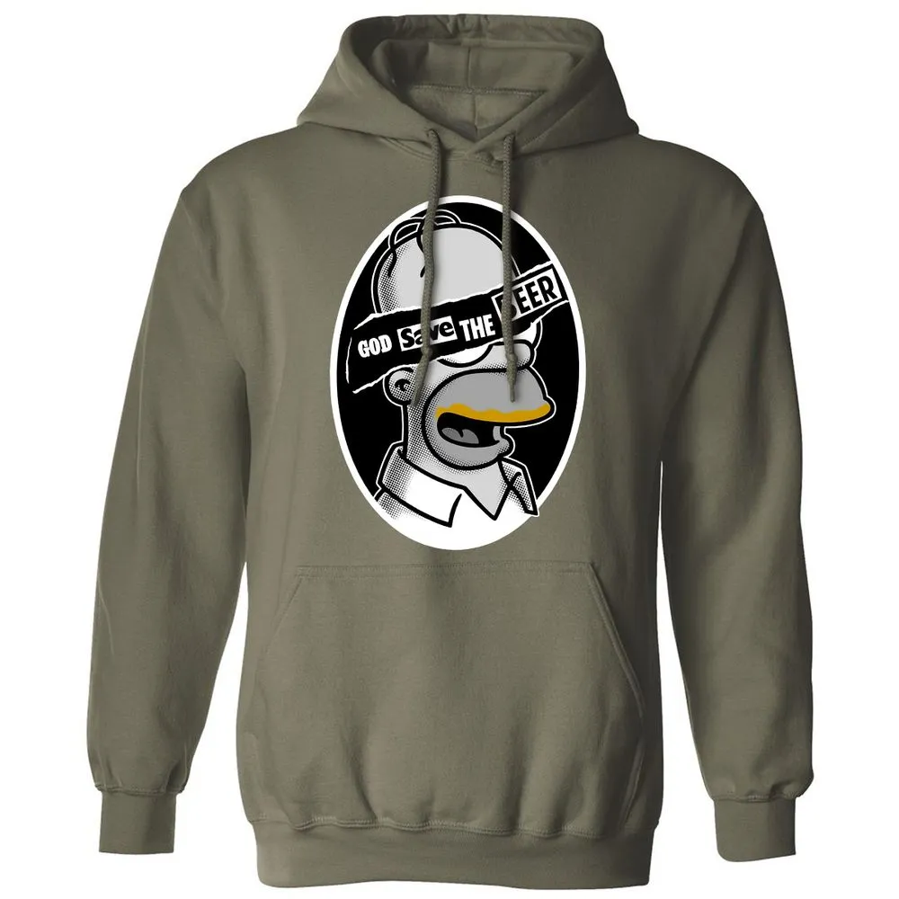 Classic Unisex Hoodie - ZNXPQWB8 - Military Green - 4