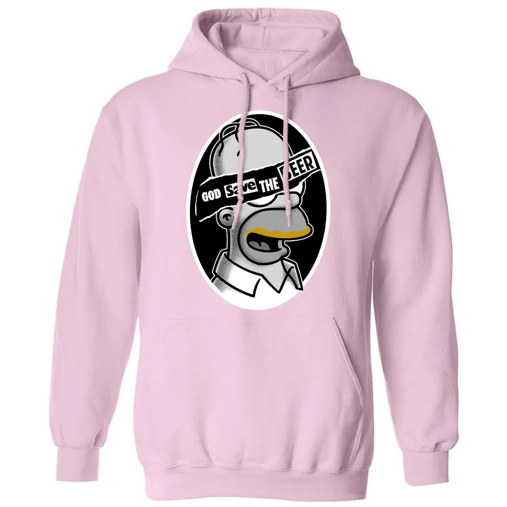 Classic Unisex Hoodie - ZNXPQWB8 - Light Pink - 3