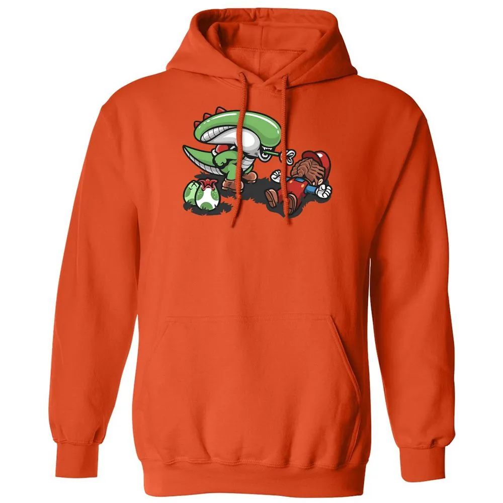 Classic Unisex Hoodie - JZS94ZNT - Orange - 10
